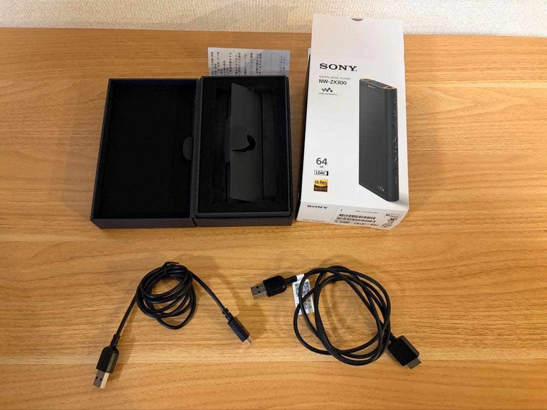 【中古】SONY NW-ZX300 64GB ソニー ブラック