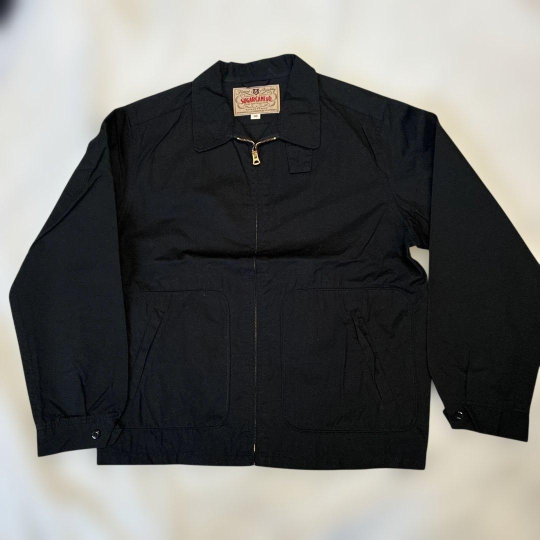 SUGAR CANE コットン スポーツ ジャケットSC15293 ネイビー40