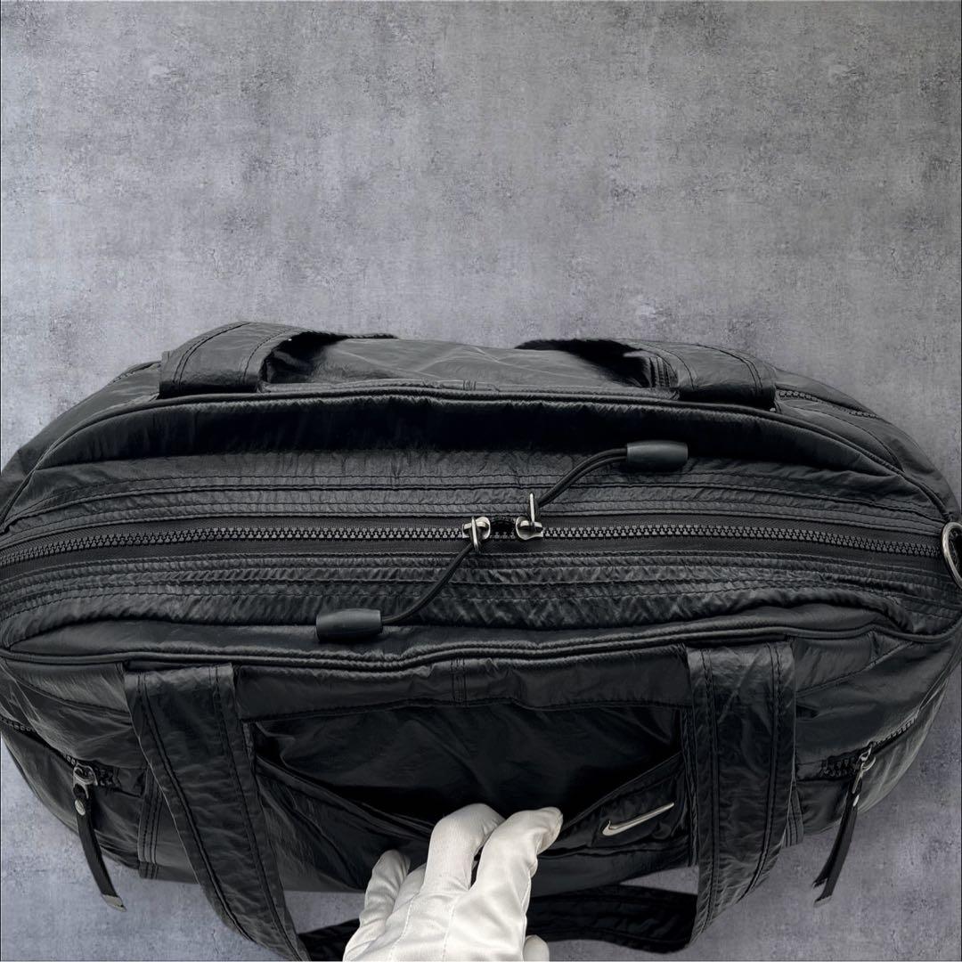 【希少】NIKE archive y2k メタルロゴ ボストンバッグ 旅行鞄