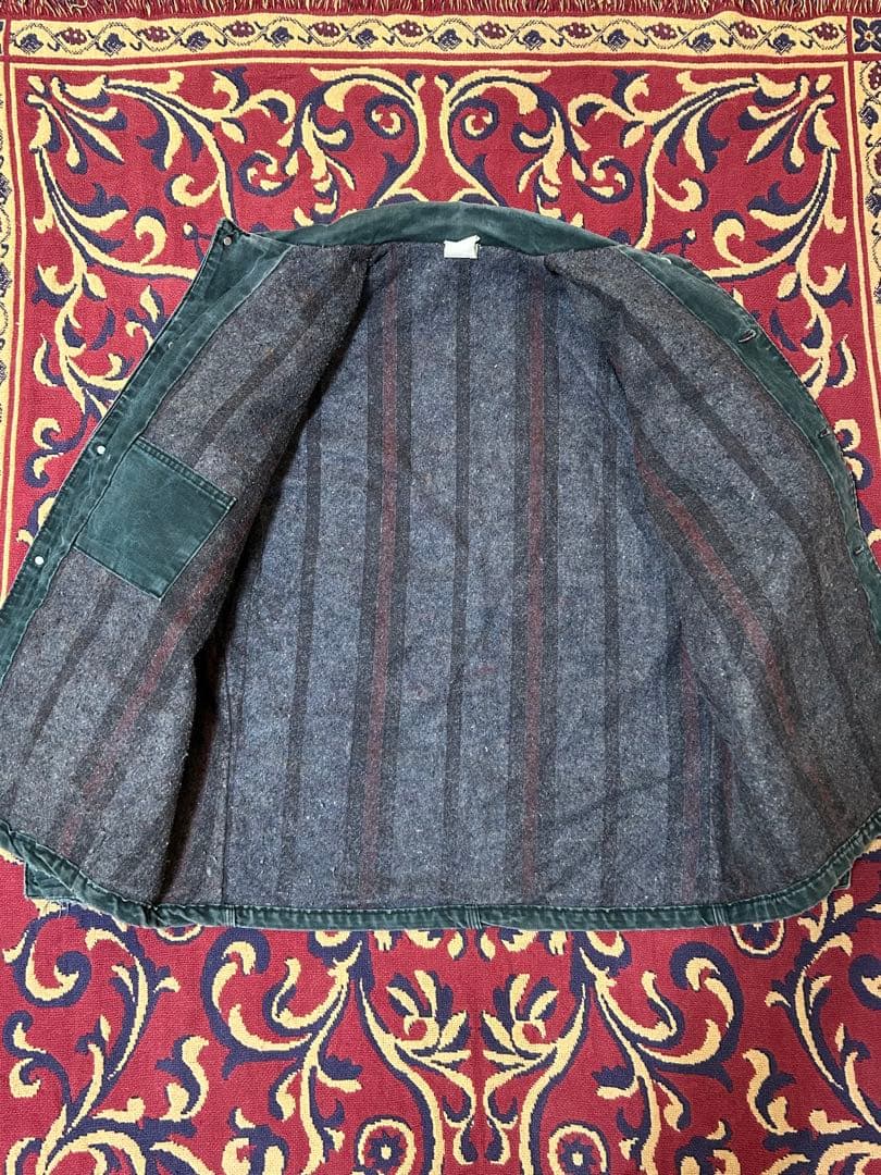 た*っ様 carhartt チョアコートグリーン　星タグ　90's カーハート