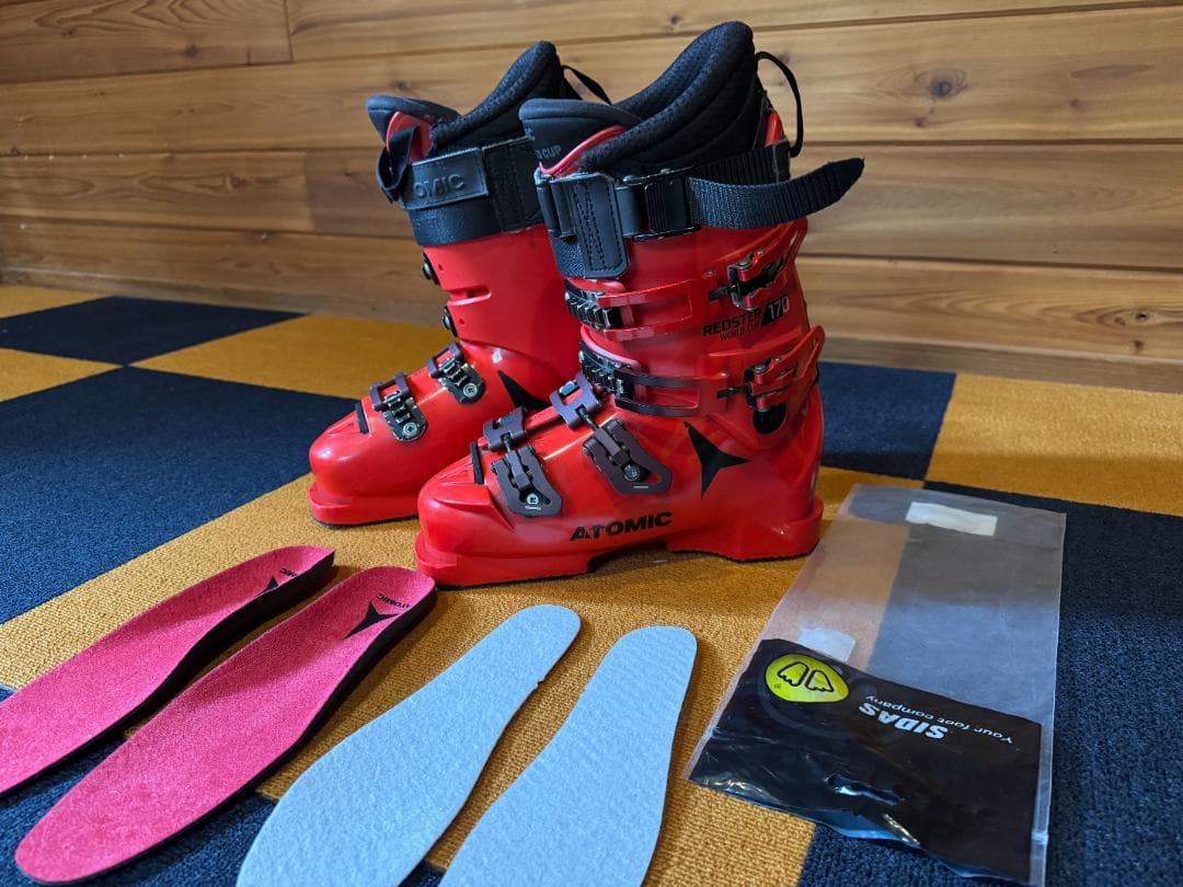 ATOMIC REDSTER スキーブーツ選手用　SIDASインソール新品