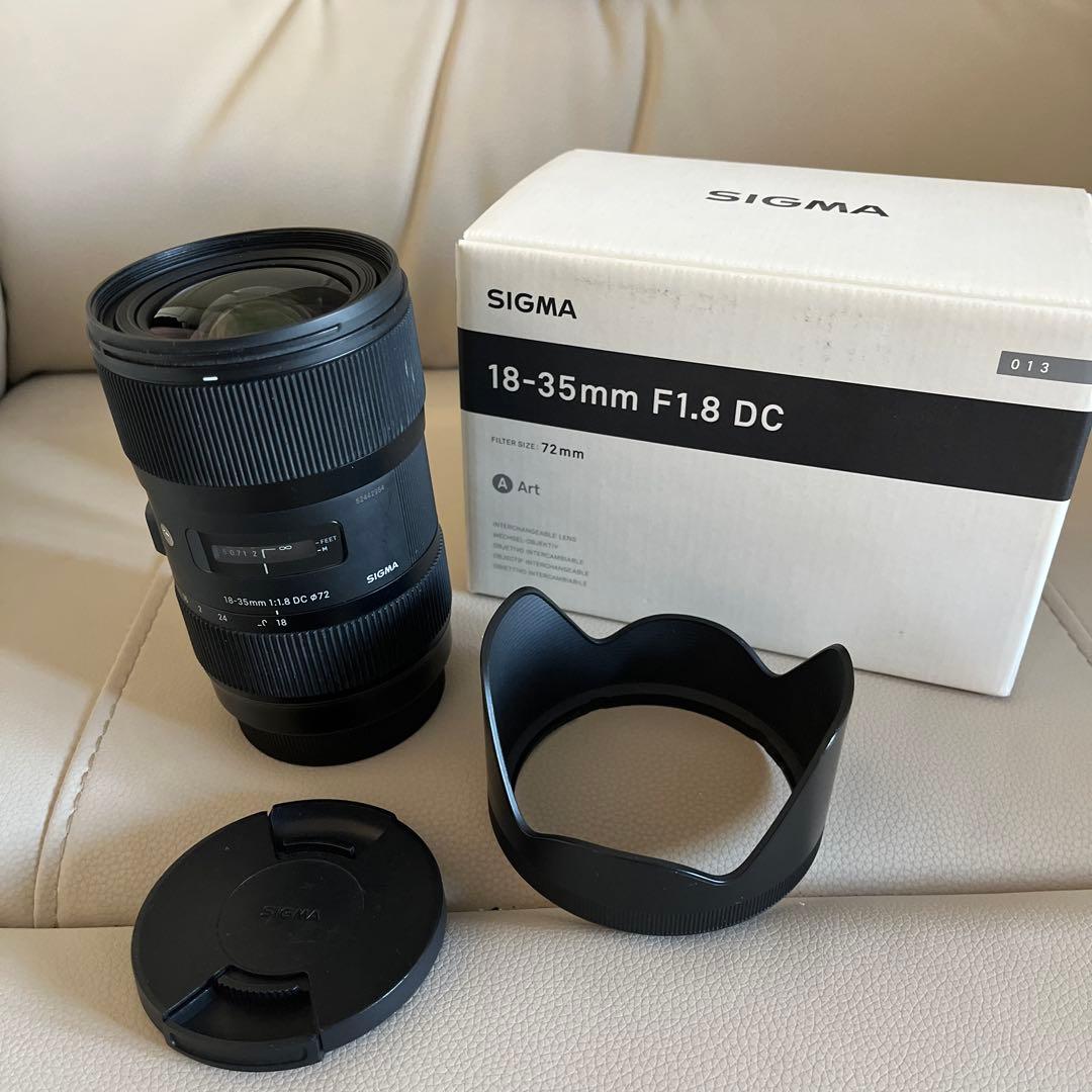 SIGMA 18-35mm F1.8 DC Art レンズ Canonマウント