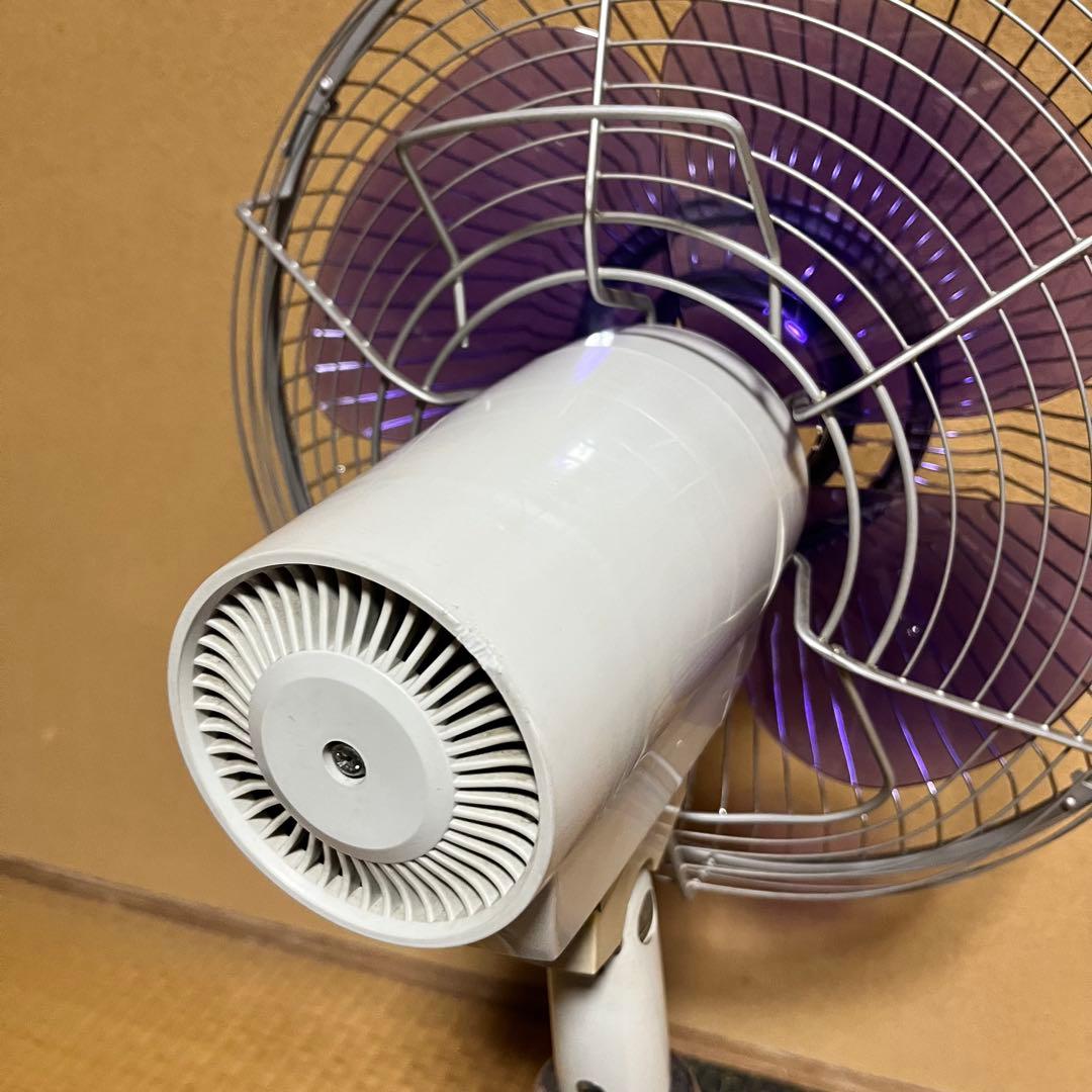 希少　４枚羽　東芝扇風機　パープルファン