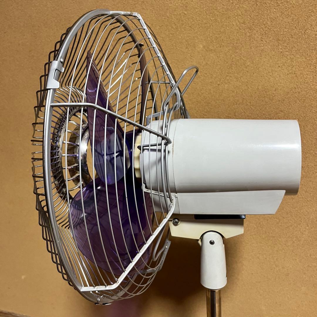 希少　４枚羽　東芝扇風機　パープルファン