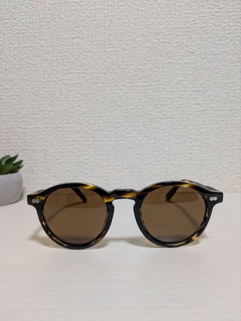 新品未使用 MOSCOT MILTZEN サングラス 鼈甲 ブラウン