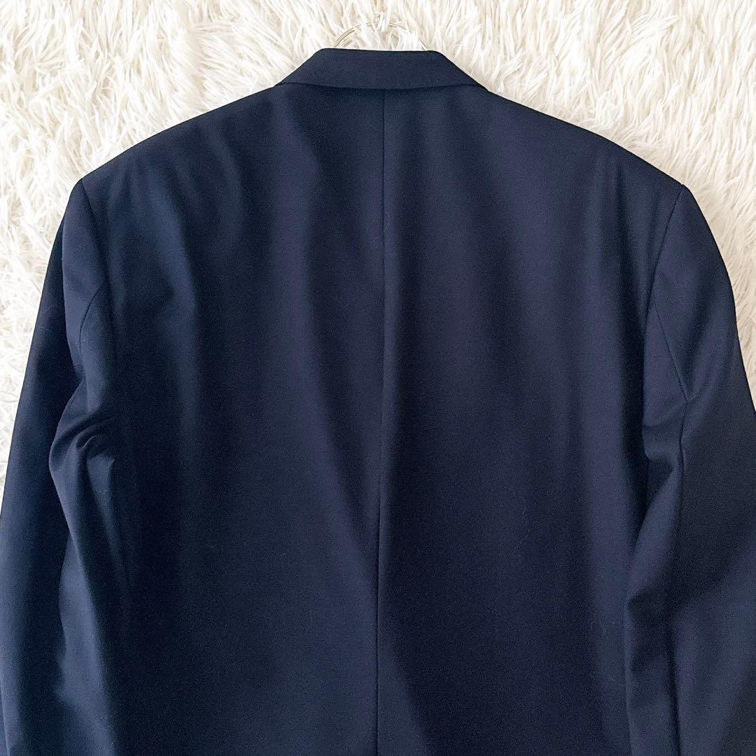 美品 大きいサイズ44L ラルフローレン 紺ブレ テーラードジャケット メンズ