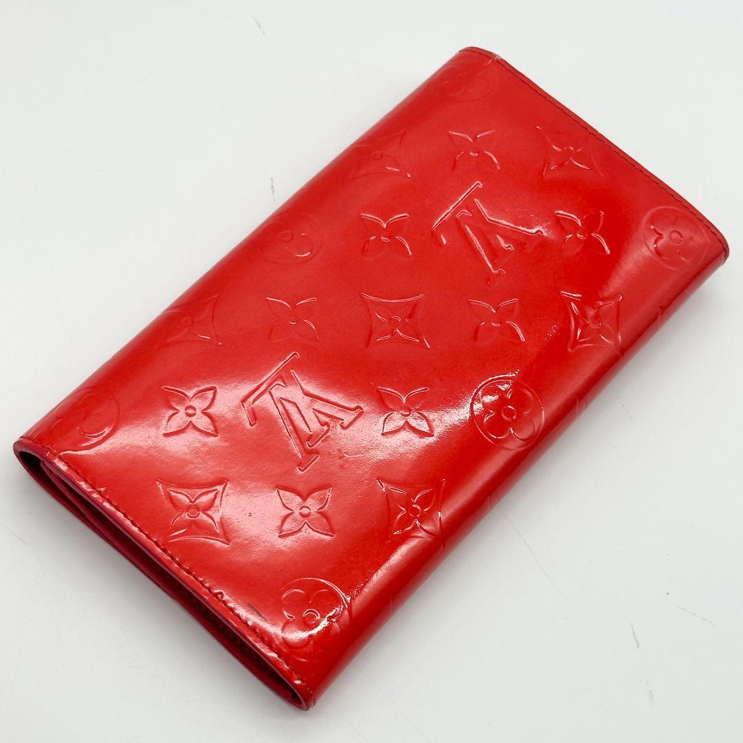 ルイヴィトン ポルトフォイユ サラ ヴェルニ 二つ折り 長財布 モノグラム