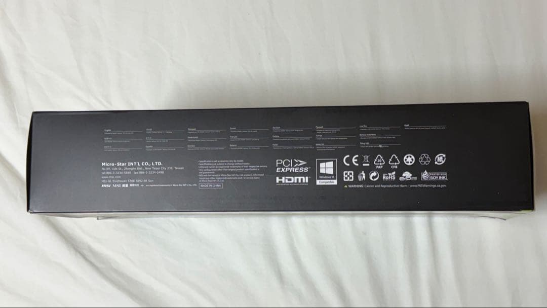 新品未開封／GeForce RTX 3080 VENTUS 3X 10G OC