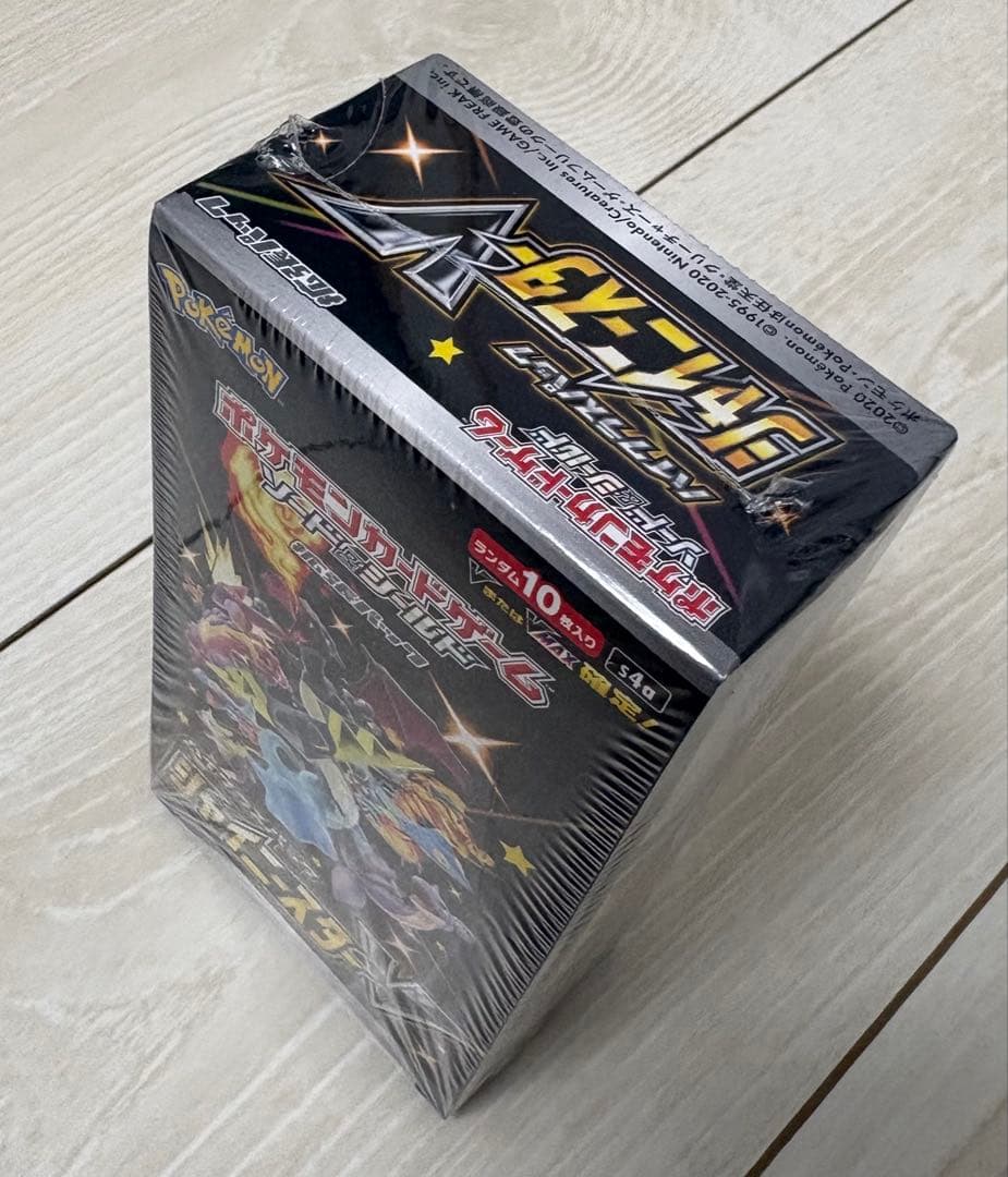 高騰中　【新品未開封】シュリンク付 シャイニースターＶ　ハイクラスパック1box