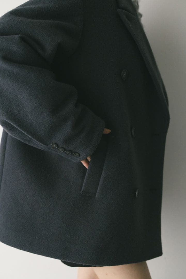 くみ｜STYLEMIXER スタイルミキサー パワーショルダーPコート