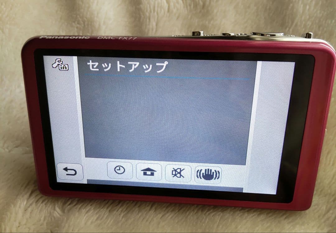 Panasonic LUMIX DMC-FX77 ピンク デジタルカメラ 箱付