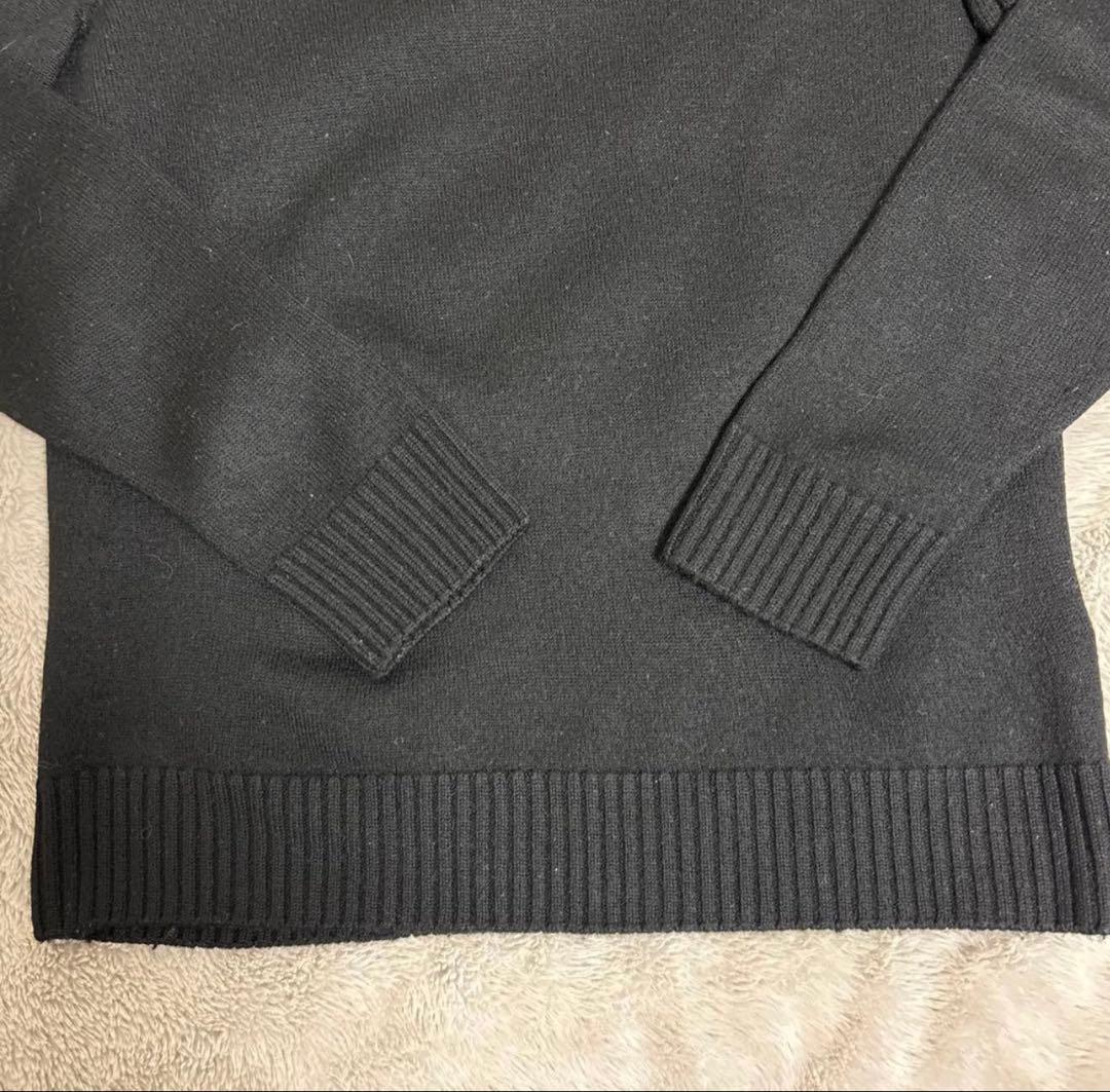 Drumohr/ドルモア／モックネックニット／ブラック／48