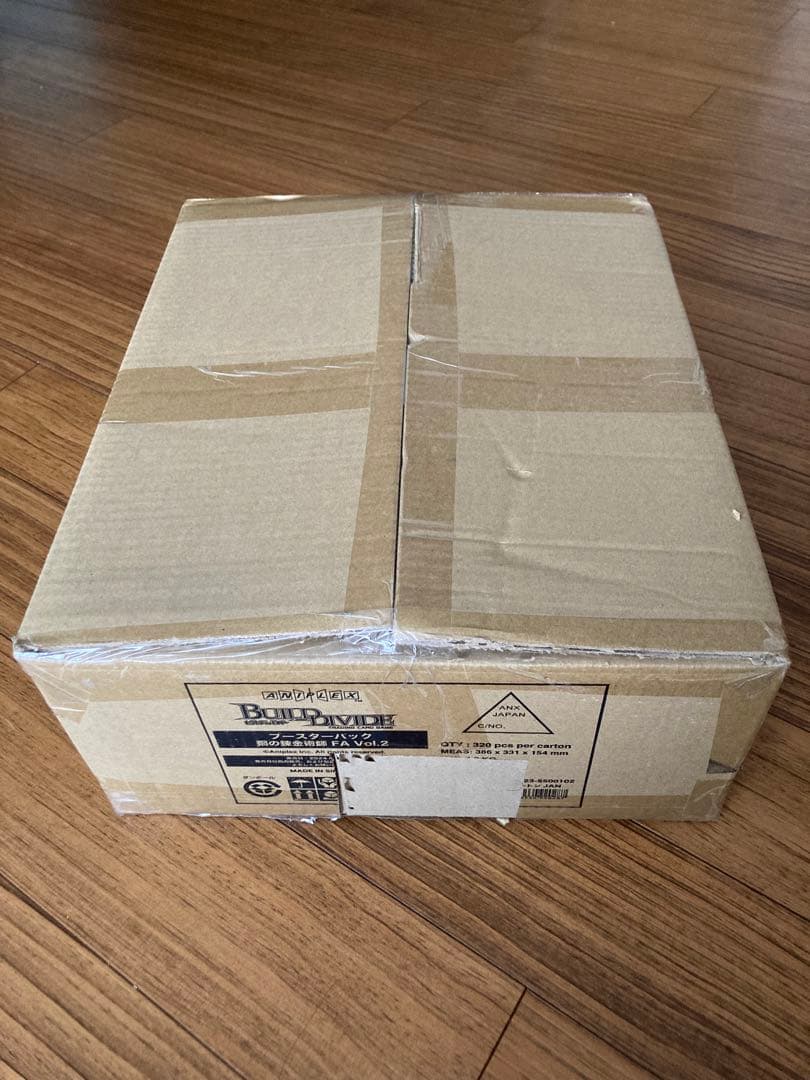 ビルディバイド　ブースターパック　鋼の錬金術師ＦＡ　Vol.2 １カートン