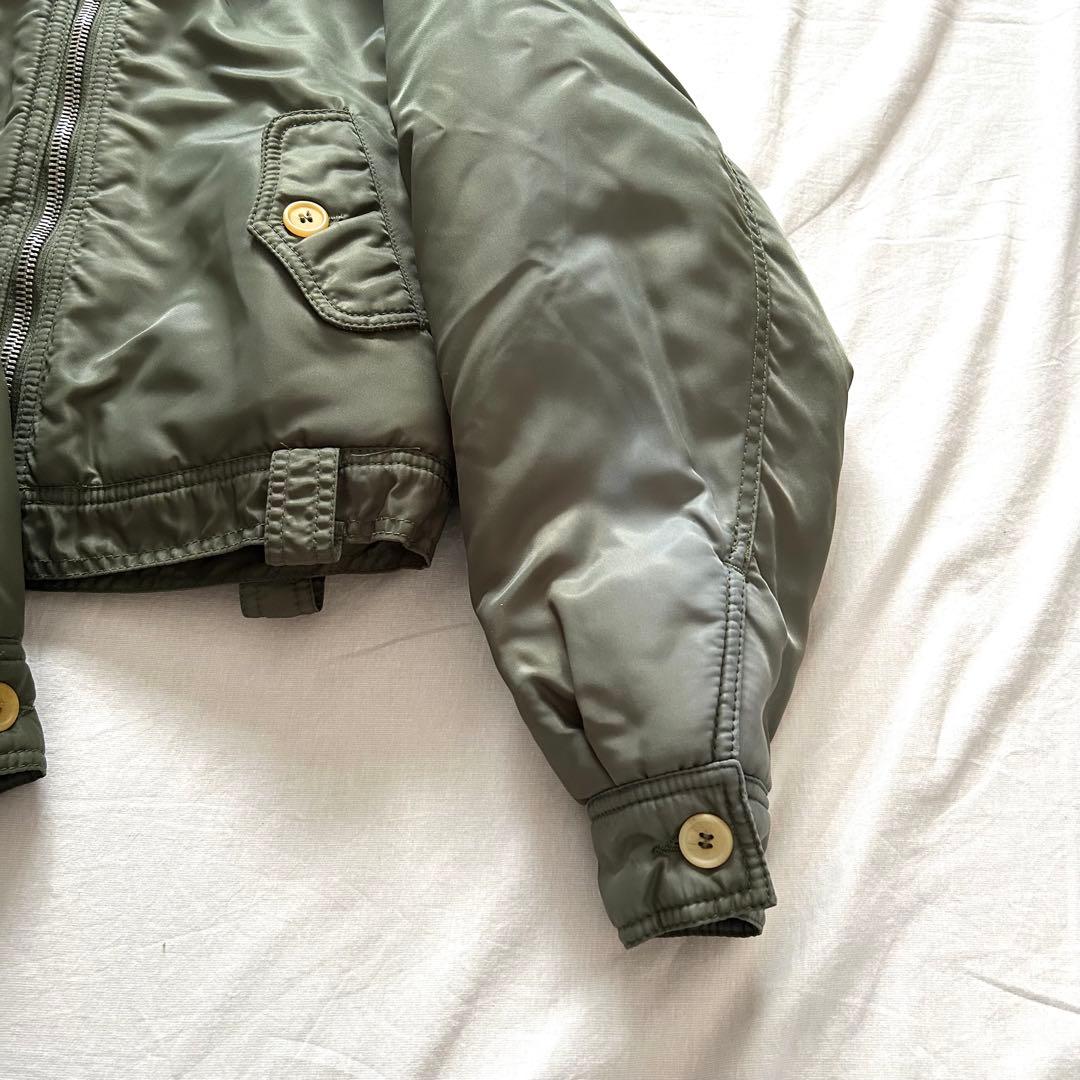 ミリタリーブルゾンファーMartine Sitbon 00s n2b ショート丈