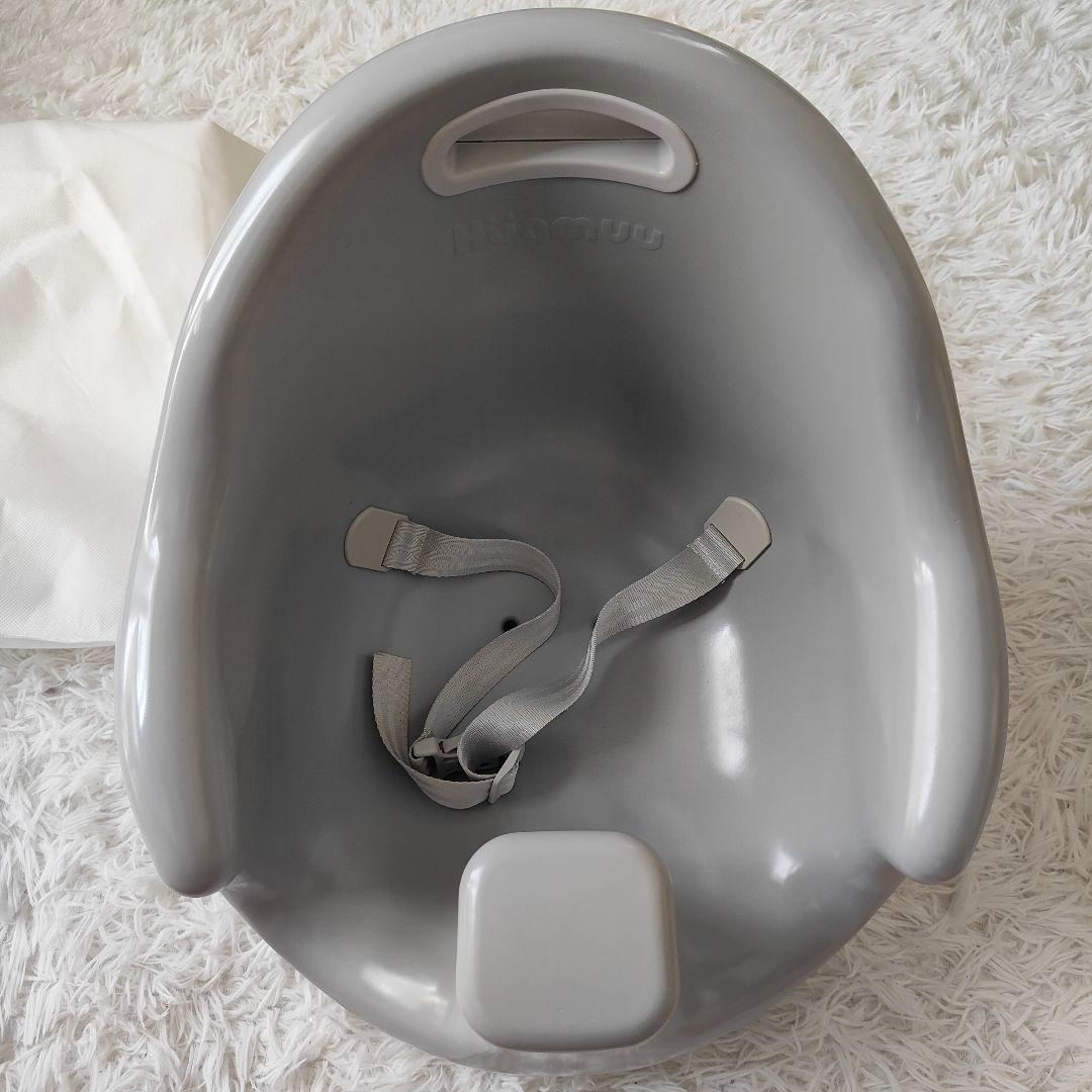 《極美品》ベビーチェア ハグムー Hugmuu 10点セット ローチェア グレー