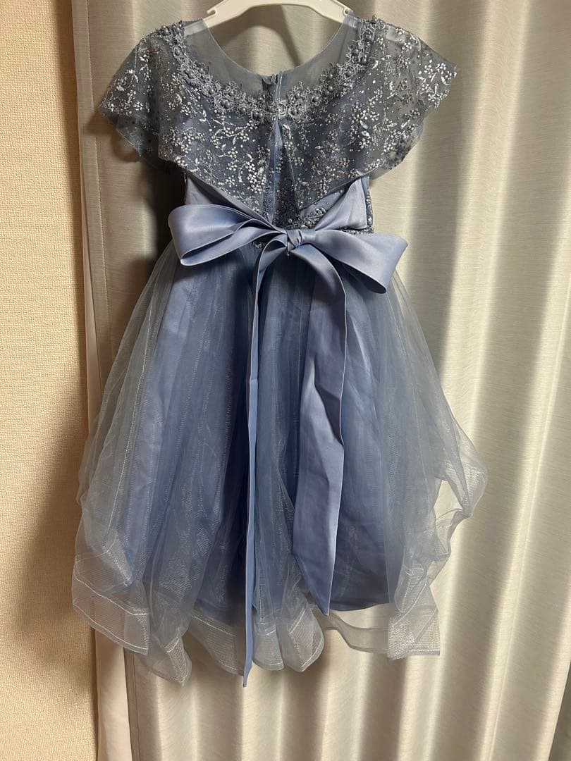 キッズ ドレス ブルー