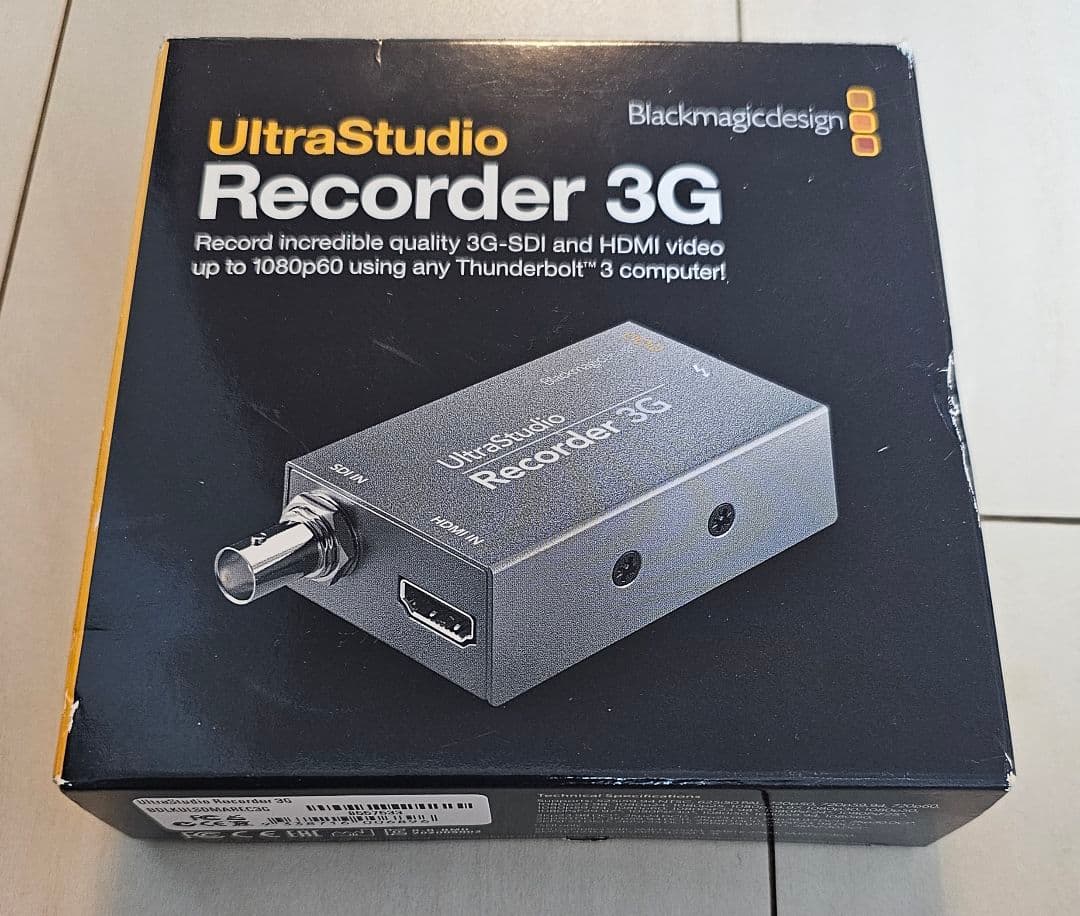 その他 BlackmagicDesign UltraStudio Recorder 3G