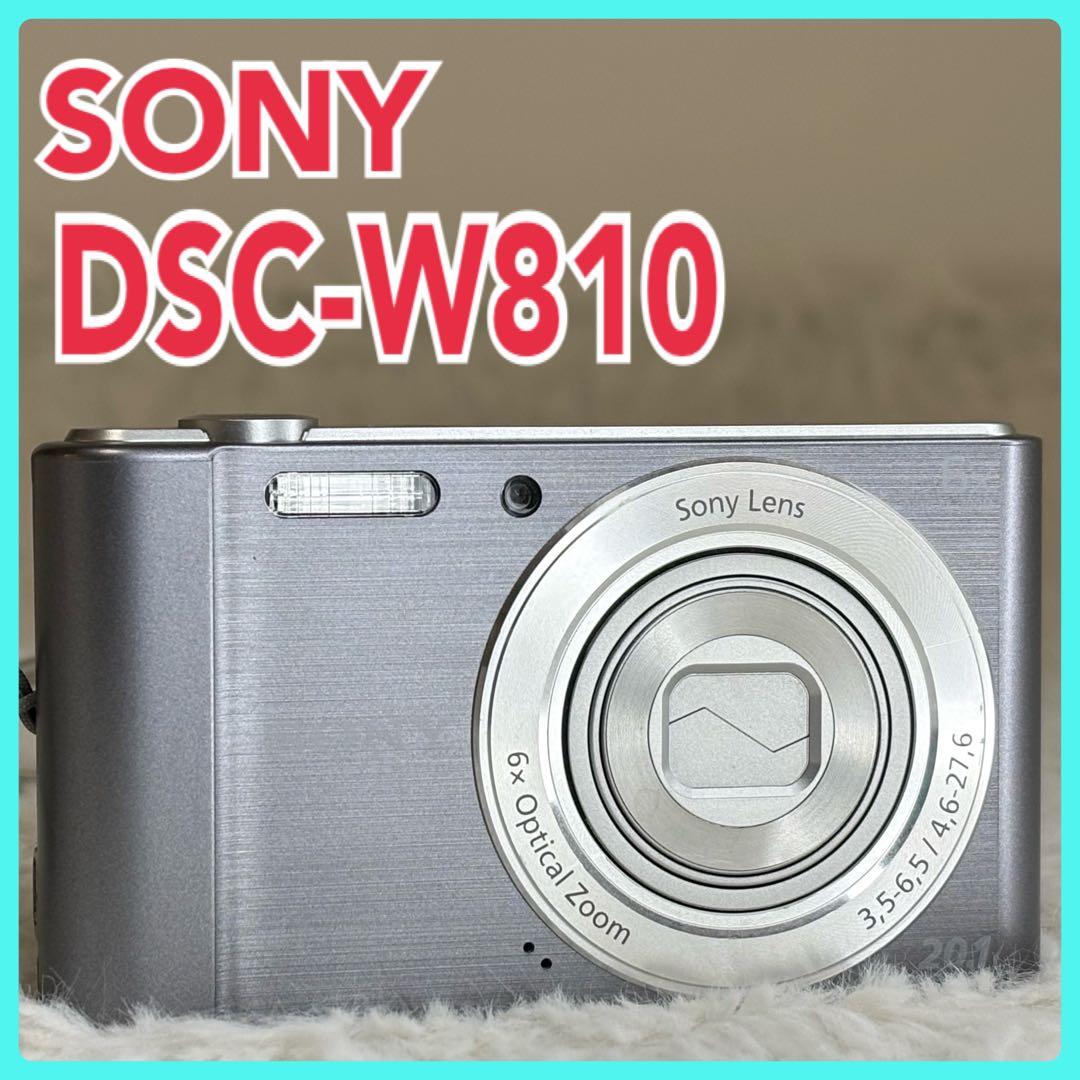 SONY cyberShot DSC-W810 SDカード　コンデジ　動作品