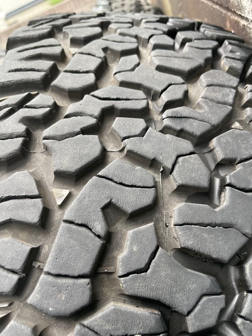 【送料込み、スペア付】タイヤホイールセット BFGoodrich / RAYS