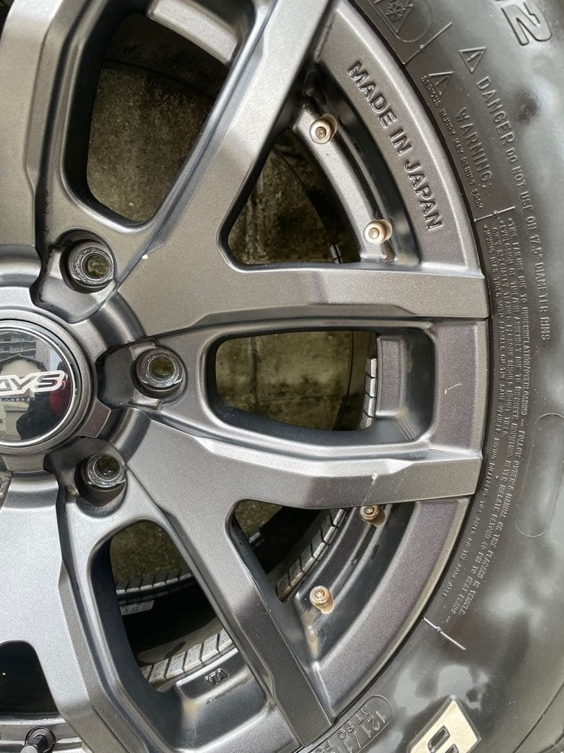 【送料込み、スペア付】タイヤホイールセット BFGoodrich / RAYS