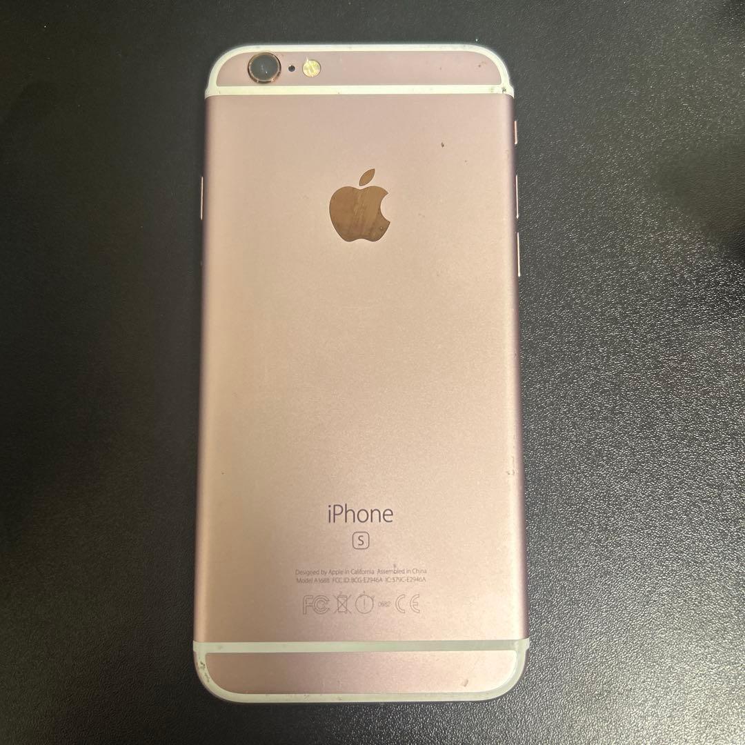iPhone 6s ローズゴールド 64GB バッテリー最大容量100%