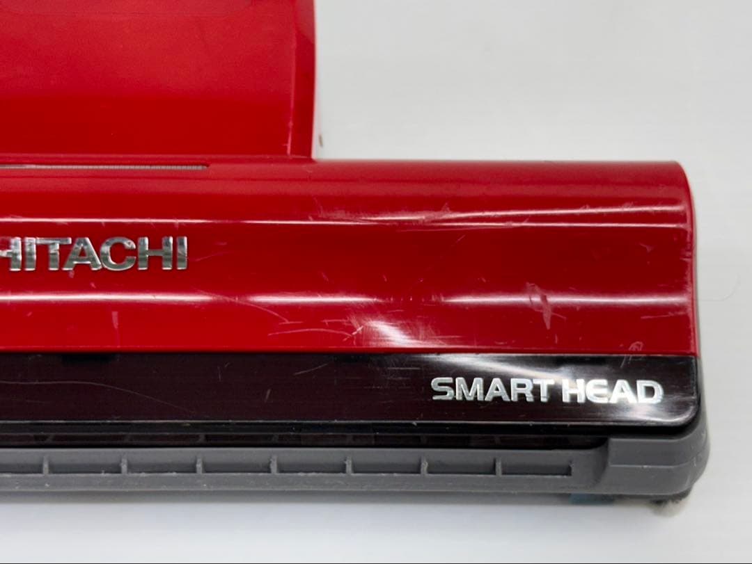 中古　日立掃除機　D-AP51 ヘッド　パワーブラシ　中古　赤　レッド　吸口　頭