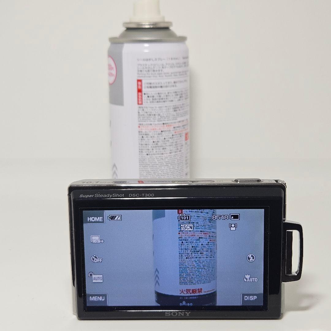 美品 付属品多数 SONY Cyber-shot DSC-T300 シルバー 箱