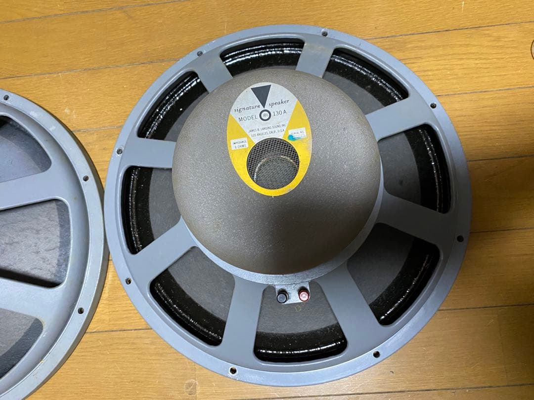 JBL 38cmコーン型ウーファーユニット 130A ペア ▽ 71EC6-10