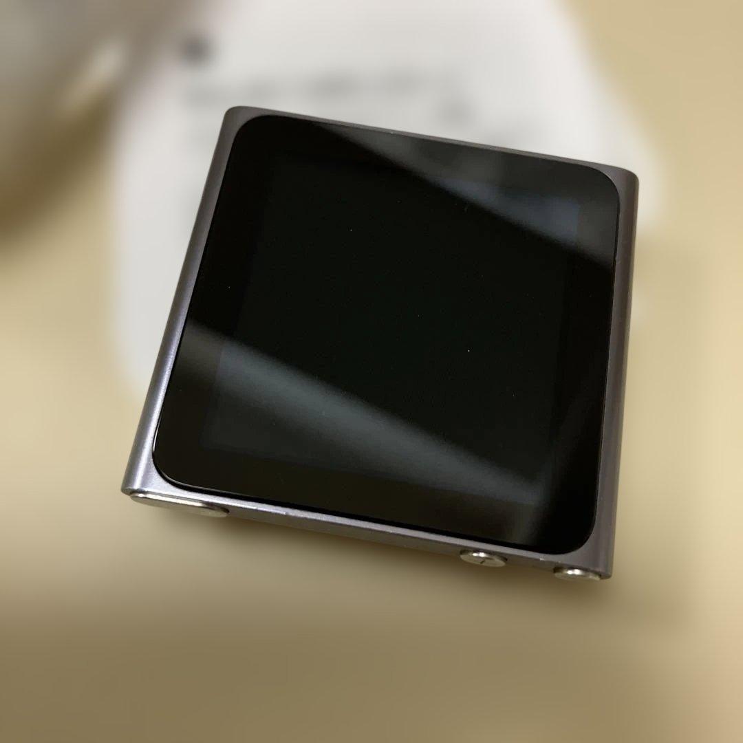 新品未使用　Apple iPod nano 16G シルバー USBケーブル付き