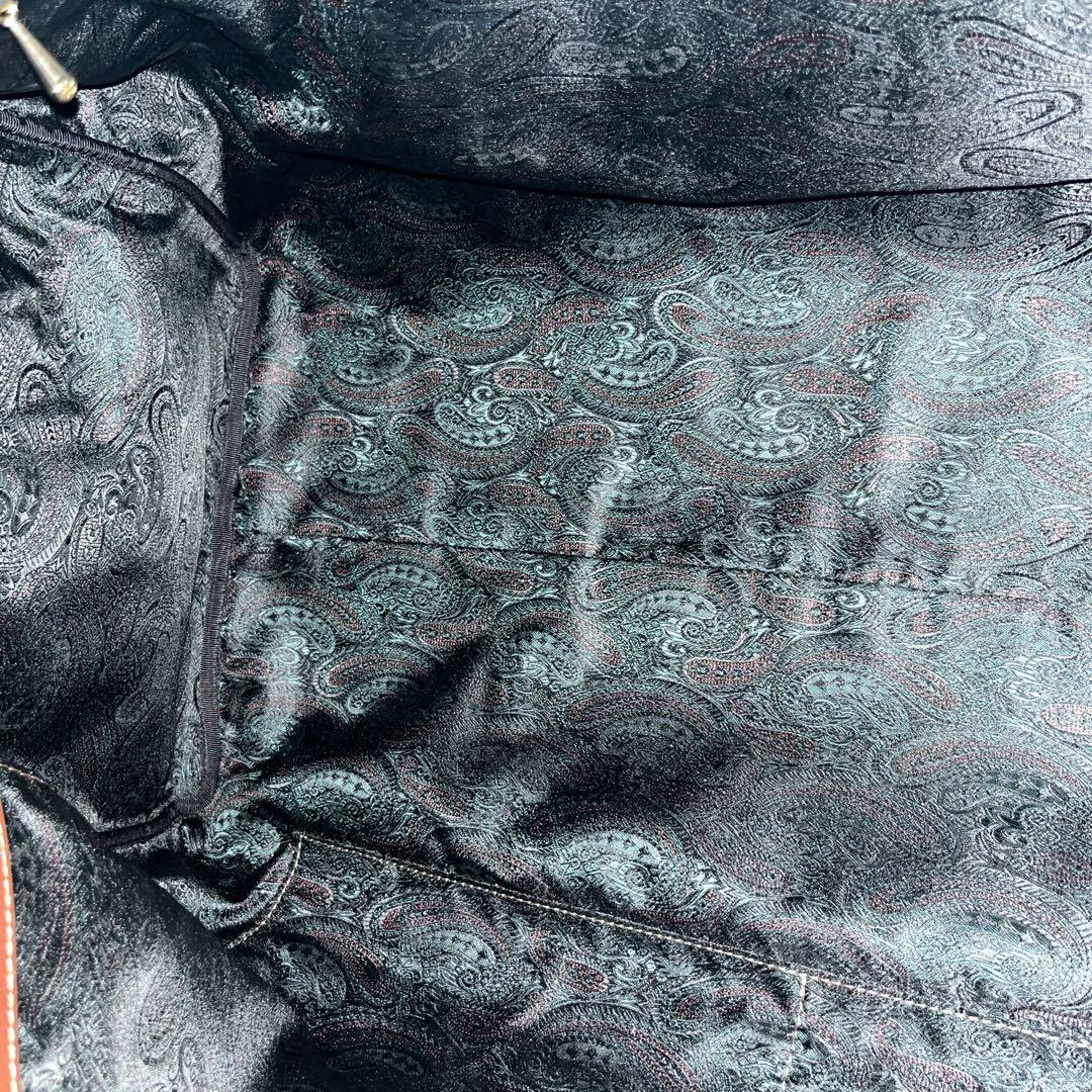 希少　オールド　バレンシアガ　2way ボストンバッグ　ロゴ金具　緑　y2k