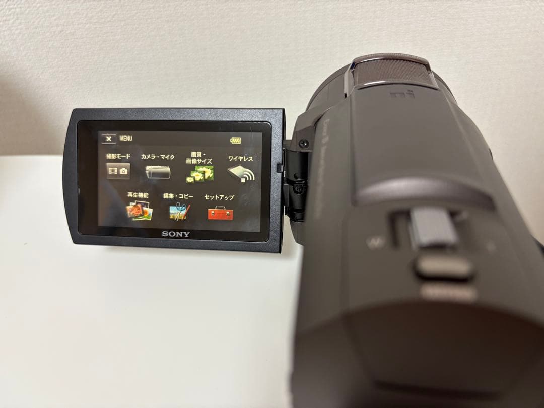 SONY FDR-AX40 4K対応 ビデオカメラ