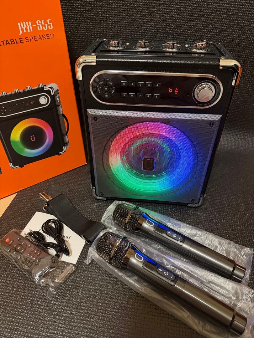 JYX スピーカーセット拡声器 Bluetooth 5.0対応