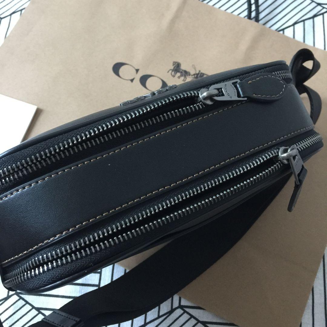 COACHコーチバッグ C4148 ブラック ショルダーバッグメンズバッグ