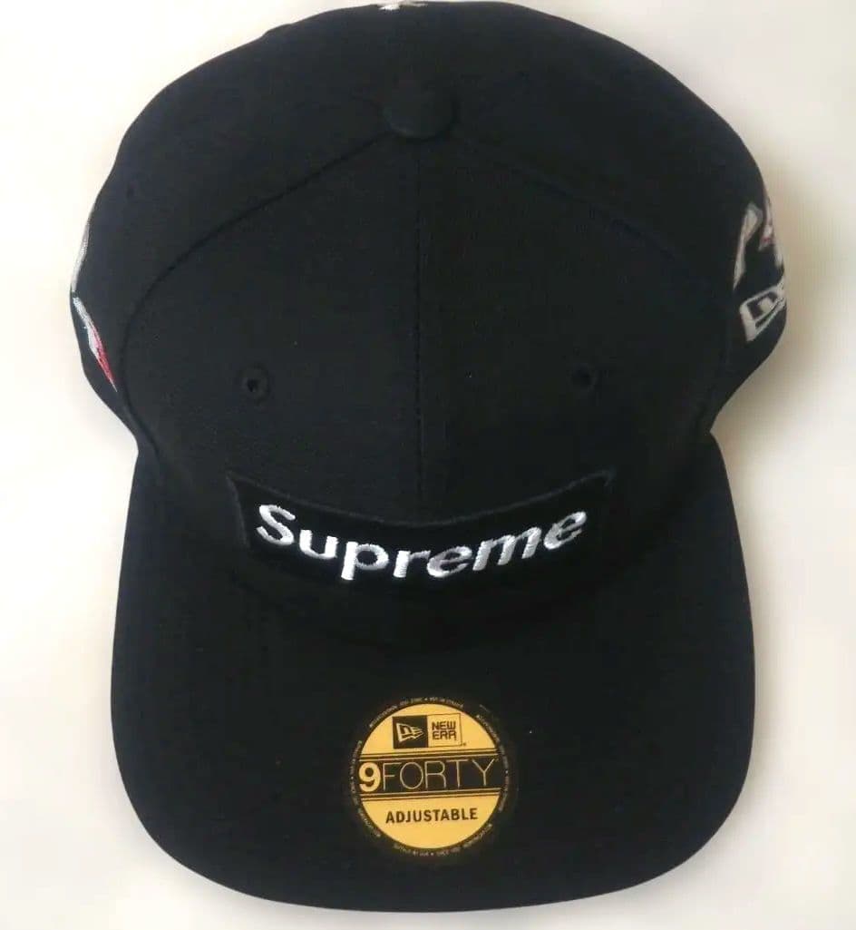 り*た様 MLBコラボ未使用Supreme⬛️9FORTY キャップ 1994年