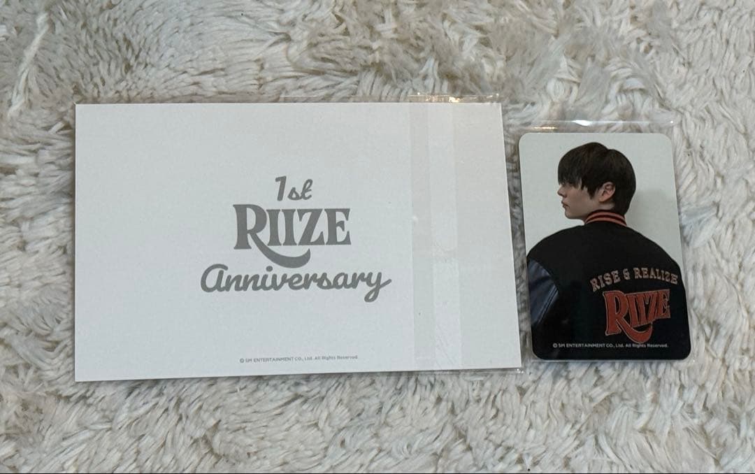 RIIZE ウンソク ジャケットMD トレカ 1st Anniversary
