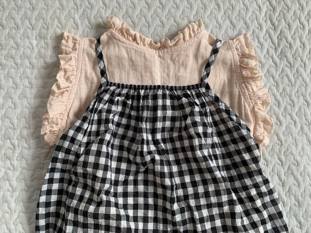 Soor Ploom＊ソーアプルーム＊ギンガム＊Ines Romper＊6y