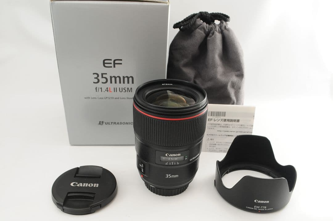 Canon EF35mm F1.4L II USM 美品 単焦点レンズ