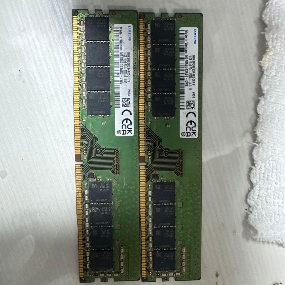DDR4 16GB メモリー 3200MHz 2枚セット