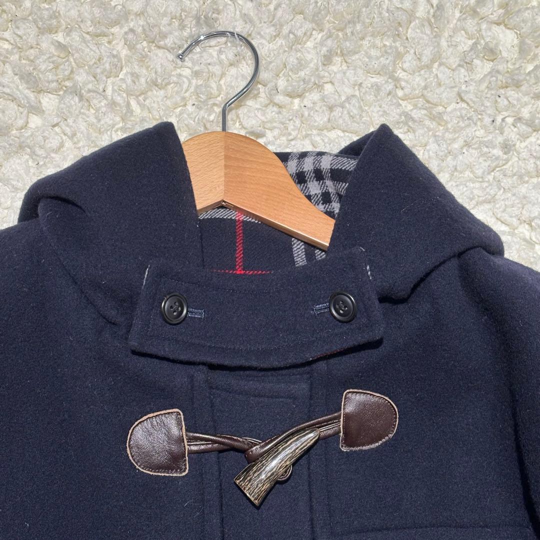 未使用級 BURBERRY バーバリーロンドン ダッフルコート　L カシミヤ混