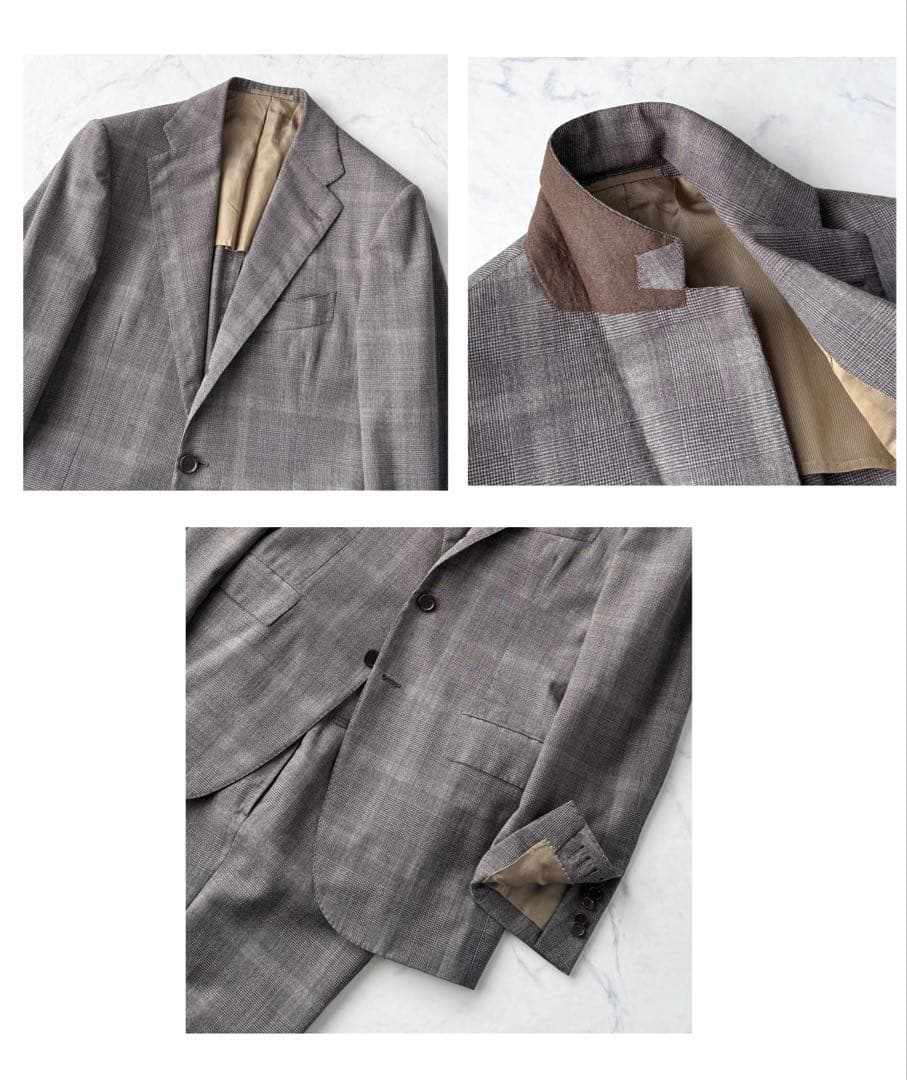 Cesare Attolini チェーザレ アットリーニ スーツ 44 S〜M