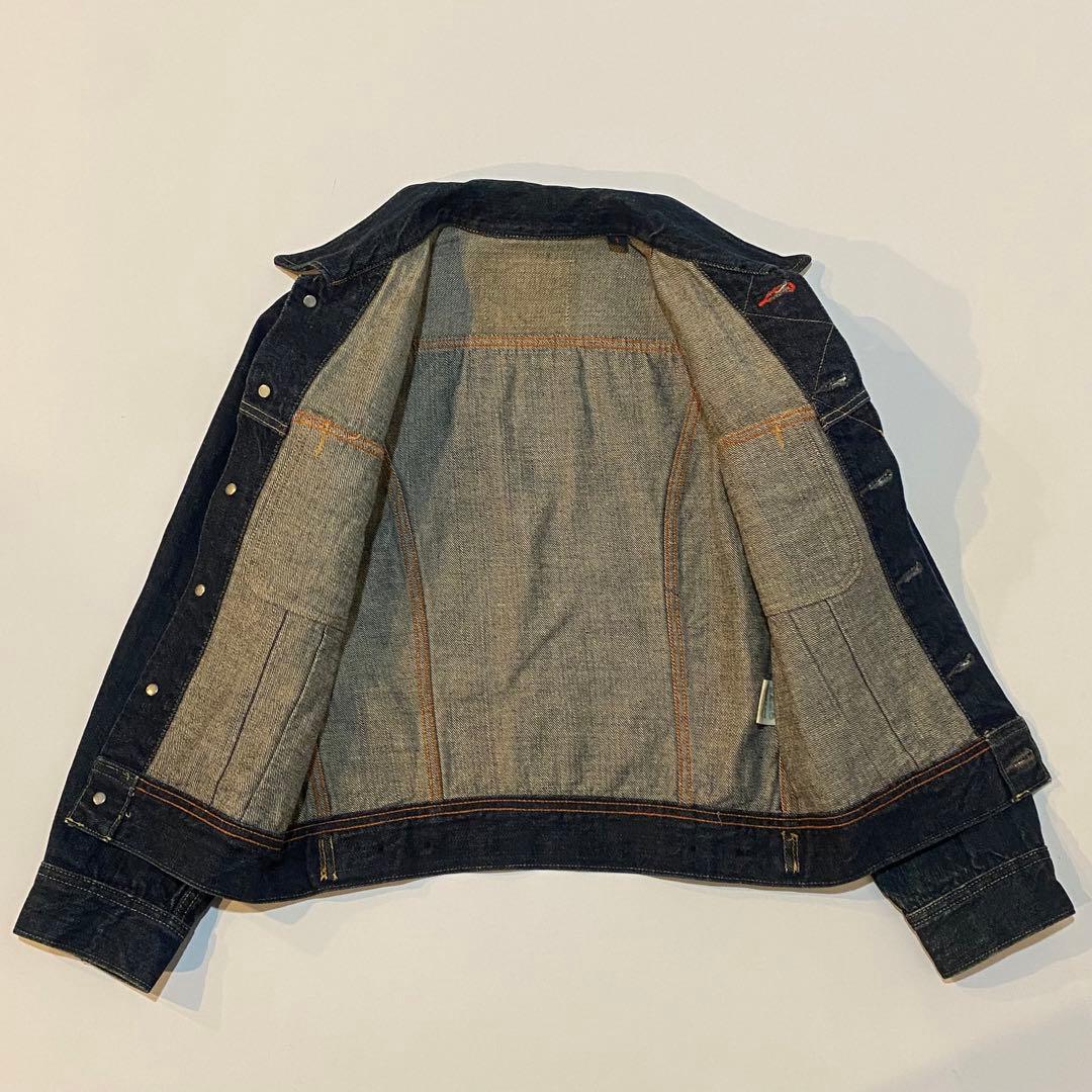 美品 45R 101-J型 デニムジャケット 日本製 レディースサイズ1