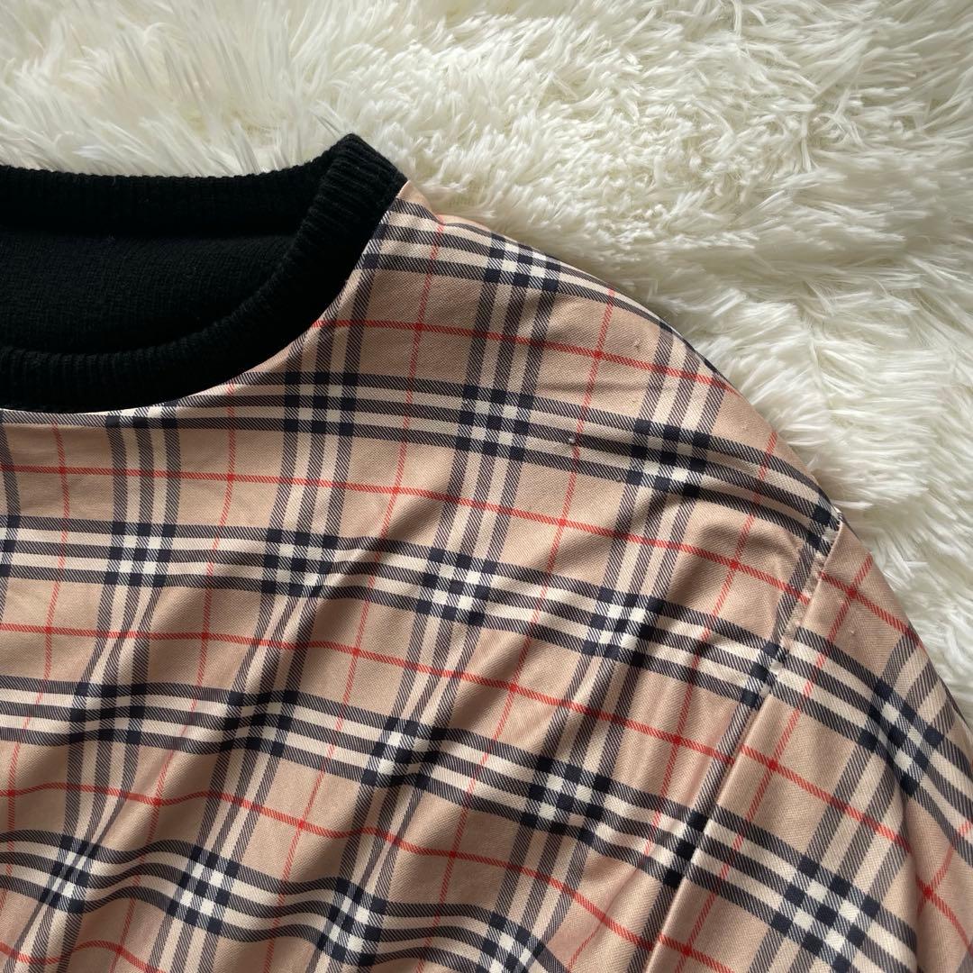♡良品 Burberrys × GORE-TEX リバーシブル ニット　M