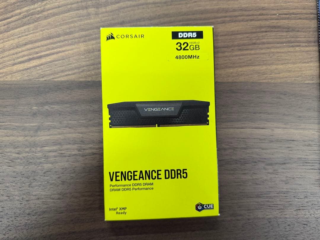 Corsair ddr5 16GBx2 32GB 自作PCパーツ メモリー