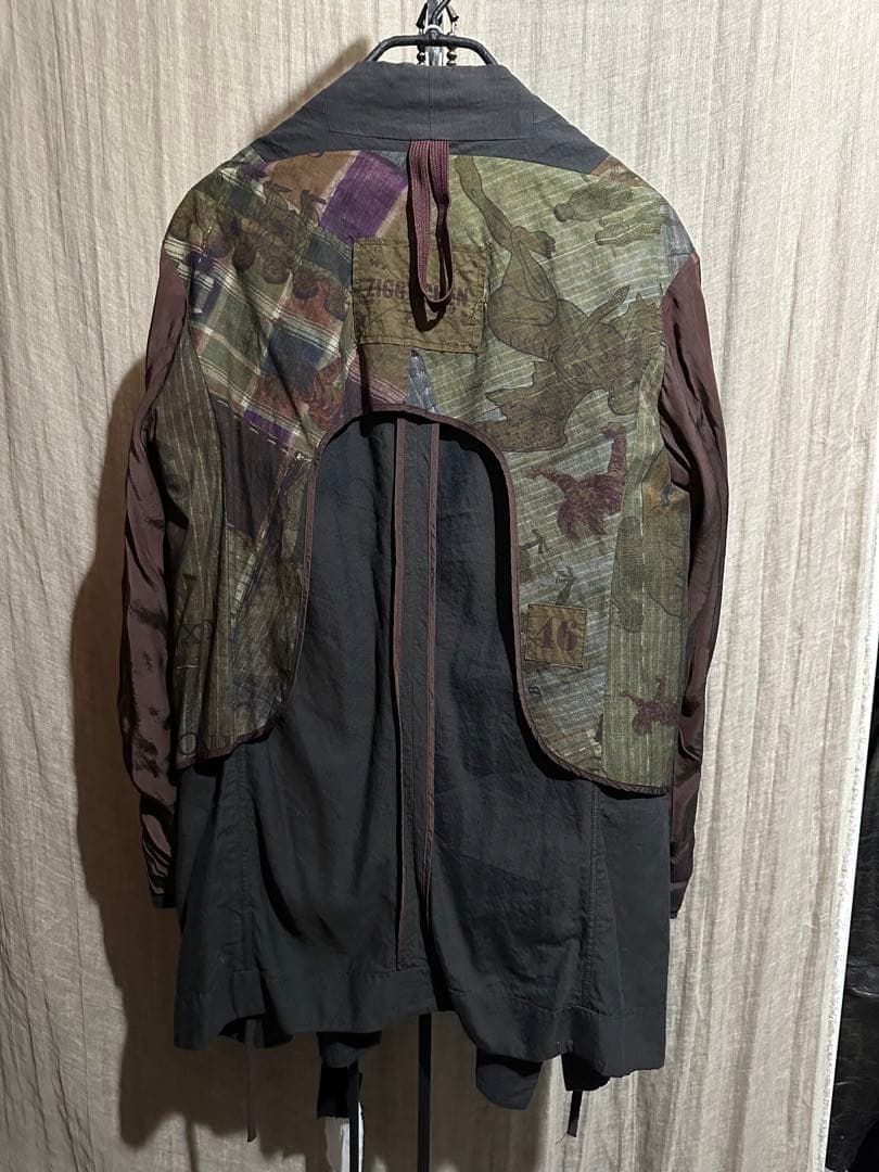 Ziggy chen 着物ジャケット リバーシブル