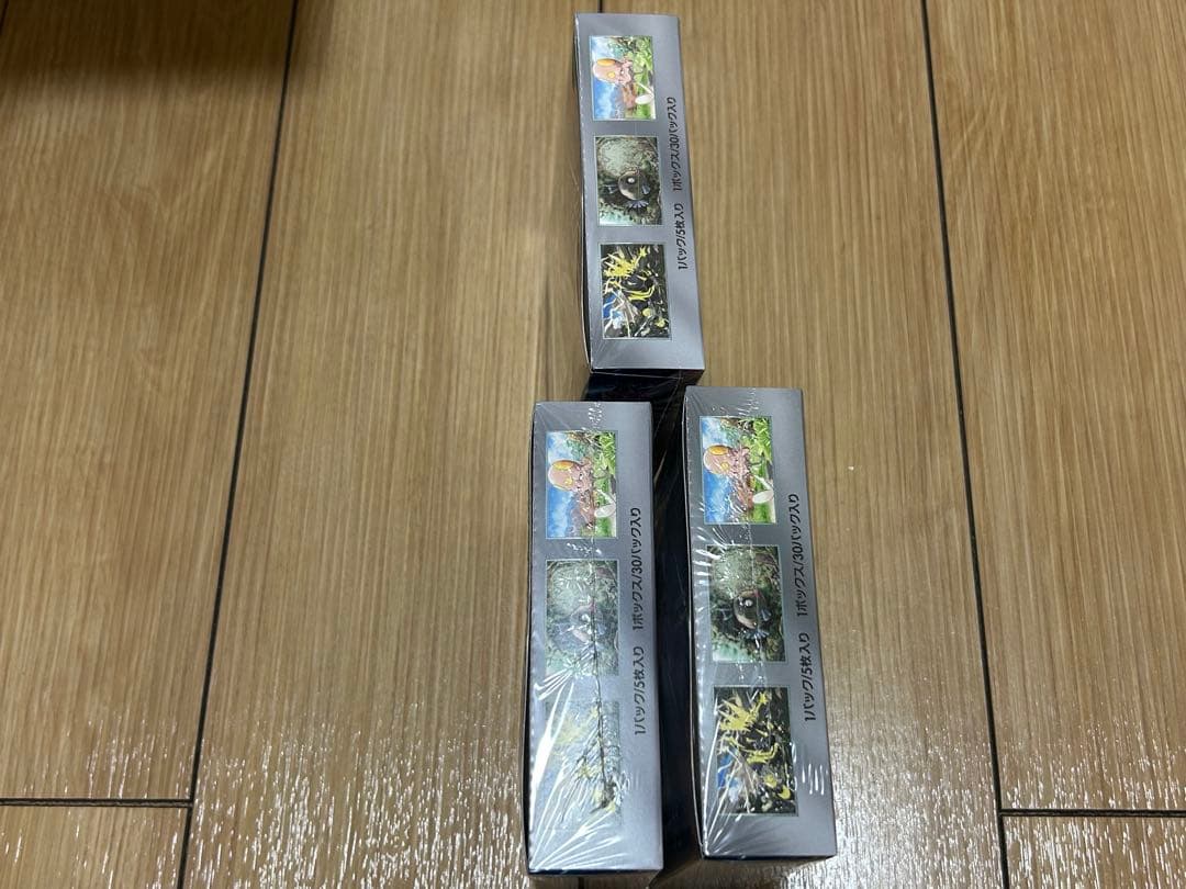 ポケモンカードゲーム 未来の一閃 新品未開封 シュリンク付き 3BOXセット