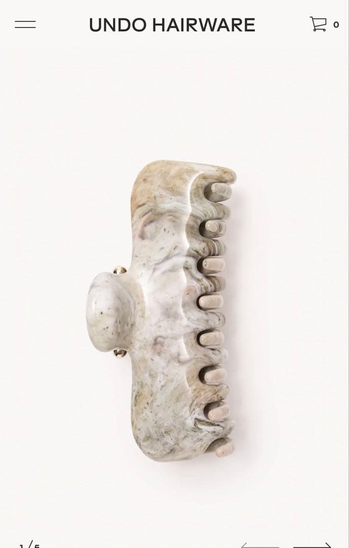 undo hairware No.4 ヘアクリップ