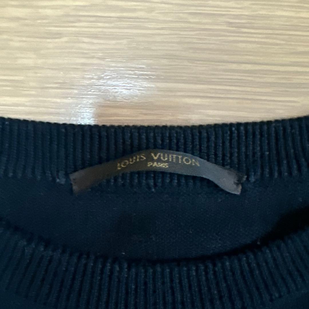 LOUIS VUITTON ルイヴィトン　LVビッグロゴ　クルーネックニット
