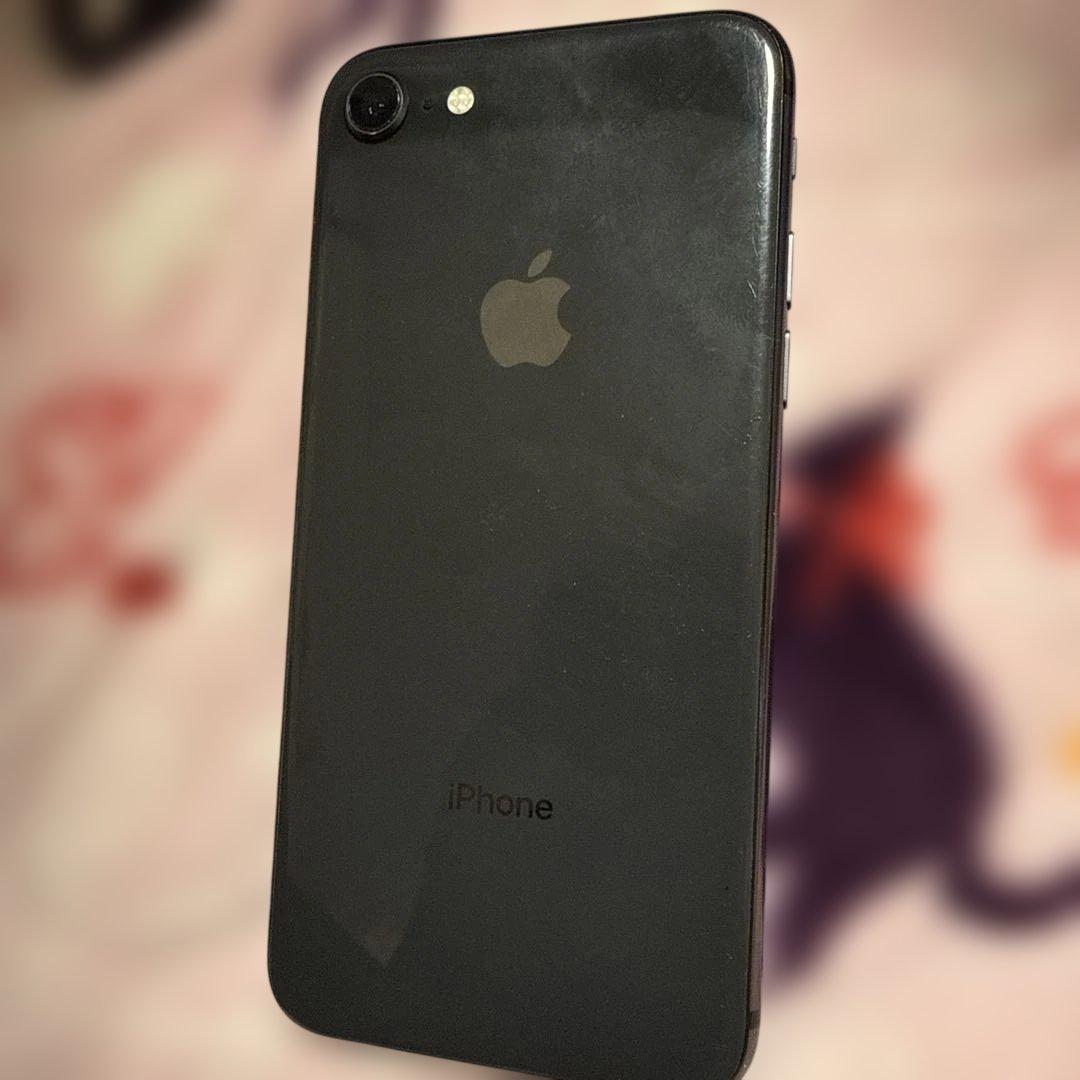 格安 動作品 大容量64GB iPhone8 MQ782J/A SIMロック無し