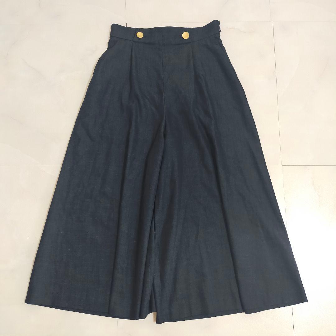 完売カラー✨ピンキーアンドダイアン　メタル釦パンツ　ネイビー　24SS