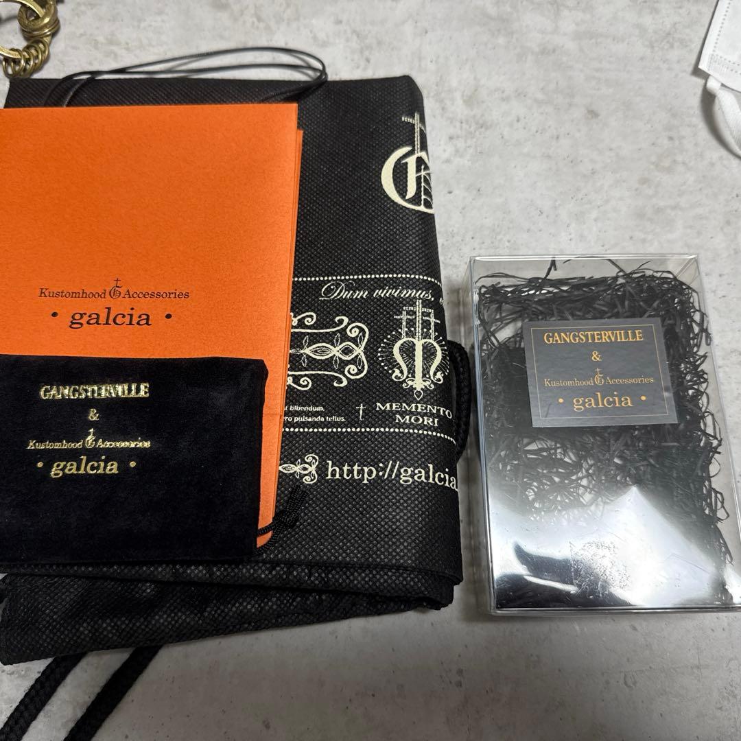GANGSTERVILLE×galciaウォレットチェーン 真鍮製 ゴールド